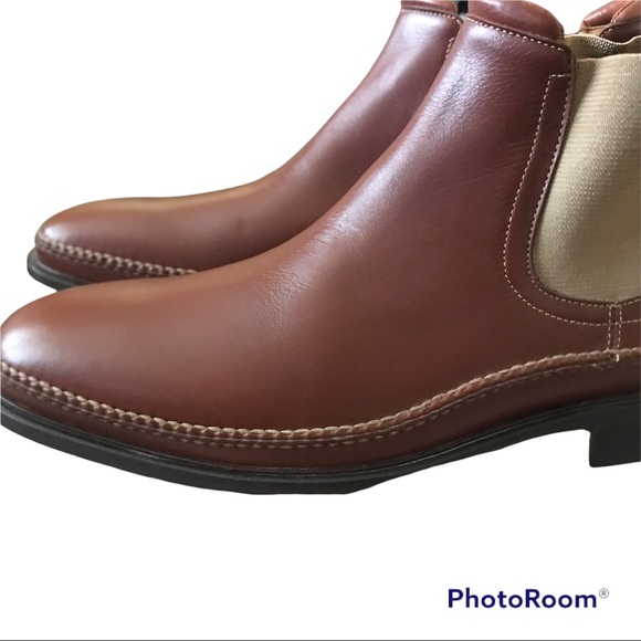 HS Trask Brown Leather Dublin Boots - Picture 3 of 9